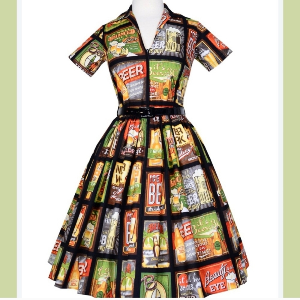 The elusive BEER DRESS!